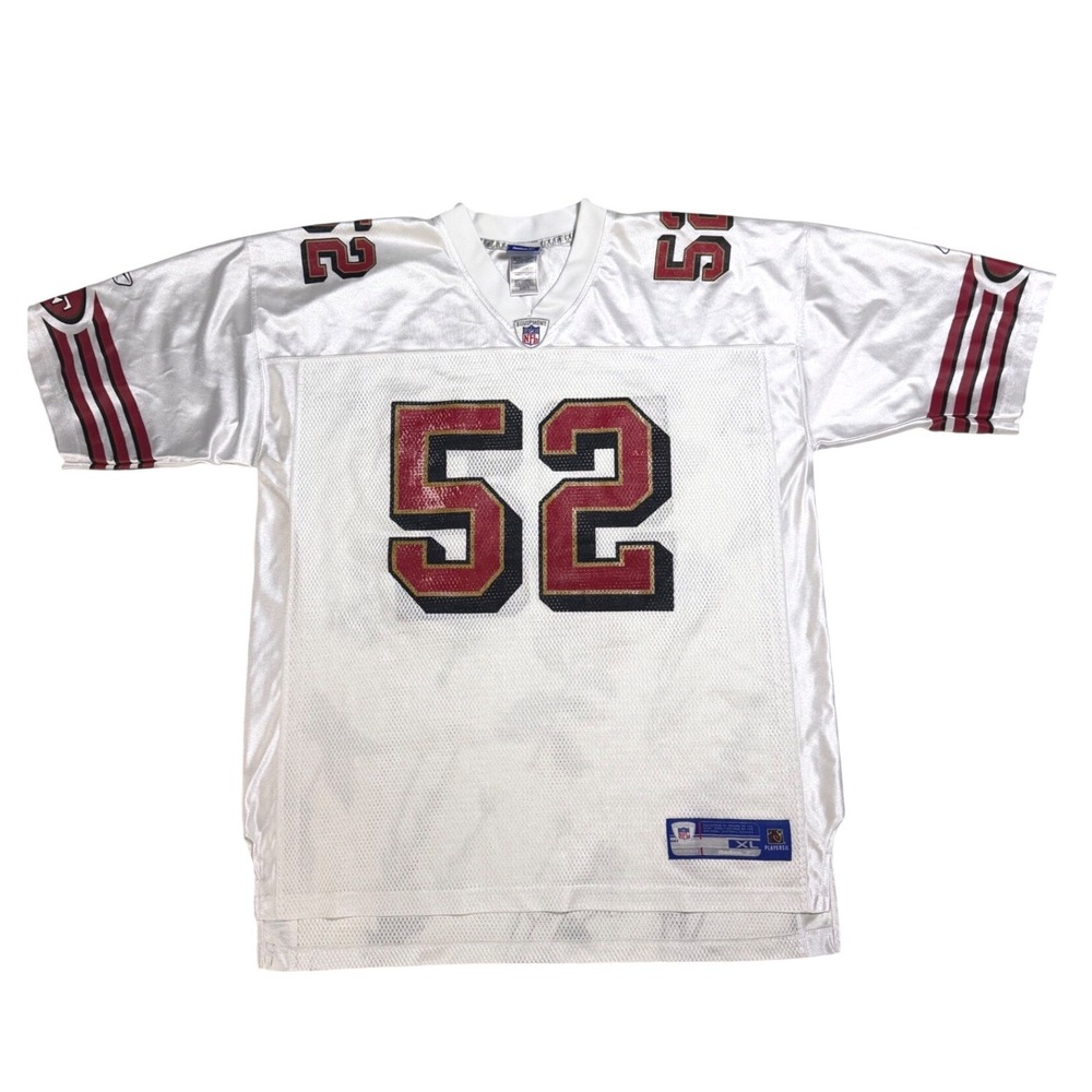 Reebok NFL Jersey XL White Patrick Willis 52 San Francisco 49ers Polyester